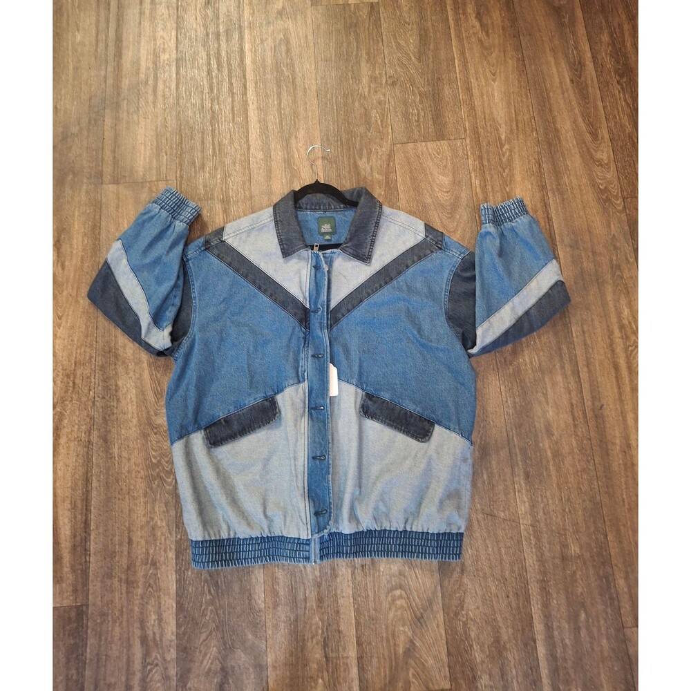 Multicolored denim jacket - Picture 5 of 8